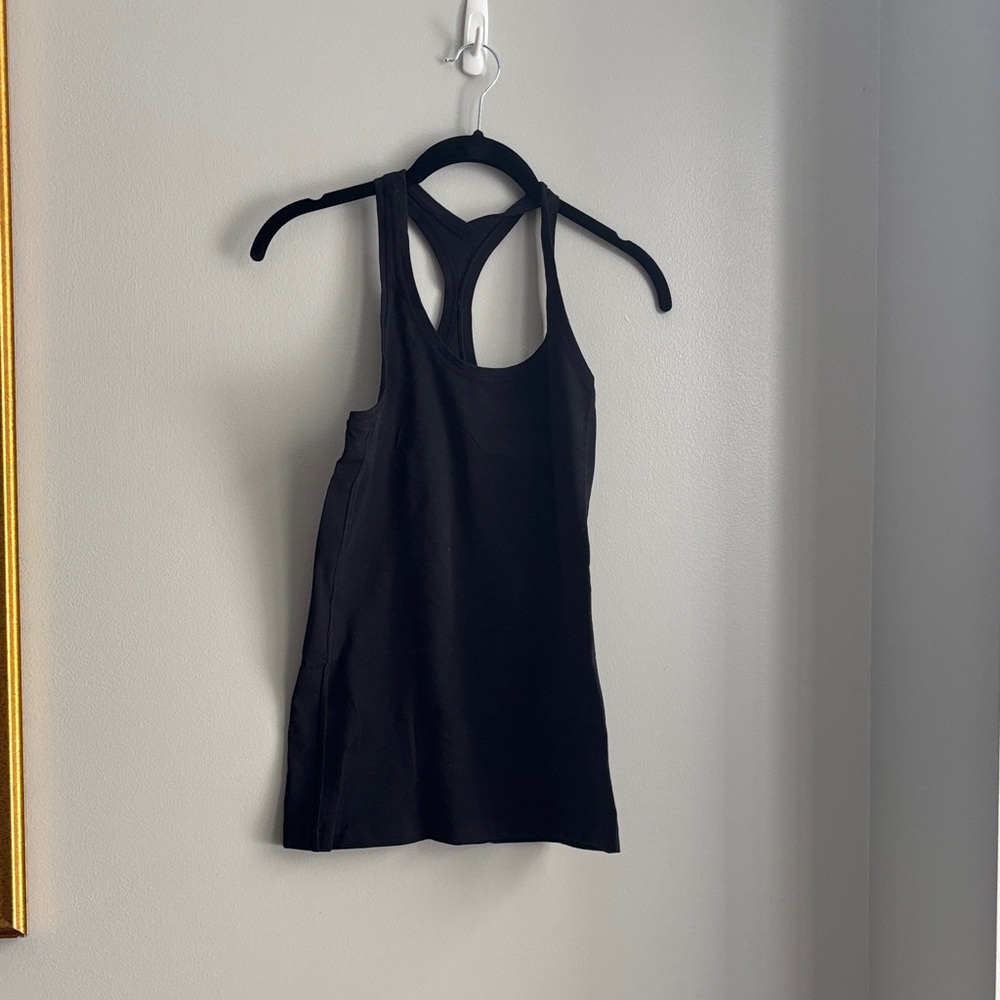Lululemon Black Racerback Tank Top